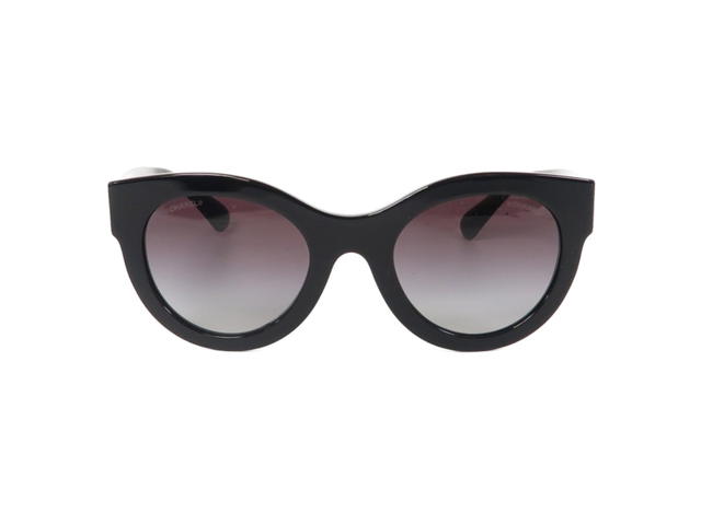 Chanel Chanel PVC Crystal CC Sunglasses Black Crystal - view 1