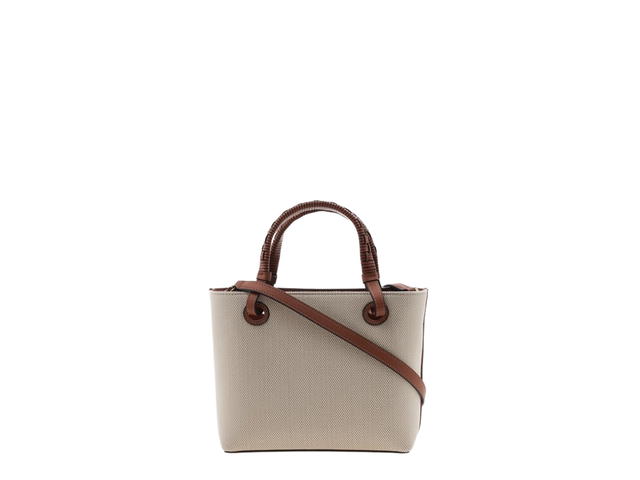 Loewe Loewe Mini Jacquard Anagram Tote Bag Ivory - view 2
