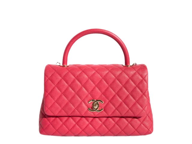 Chanel Chanel Large Flap Bag with Top Handle Red - view 1