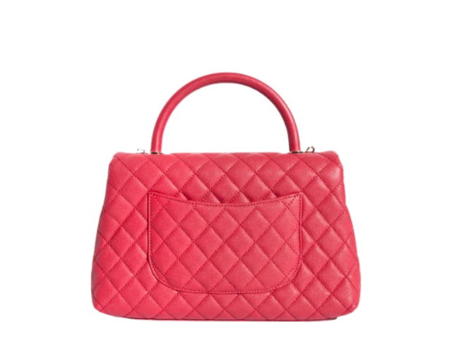 Chanel Chanel Large Flap Bag with Top Handle Red - view 2
