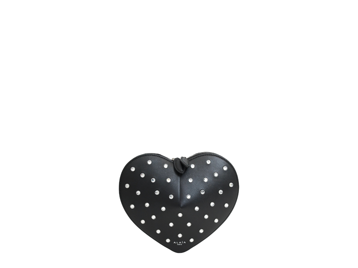 Alaia Alaia Heart Bag Black