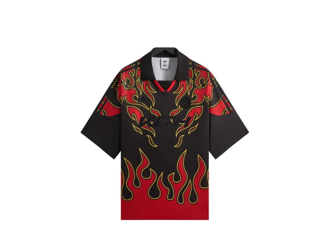 Kith Kith Adidas Football Flame Soccer Jersey Black