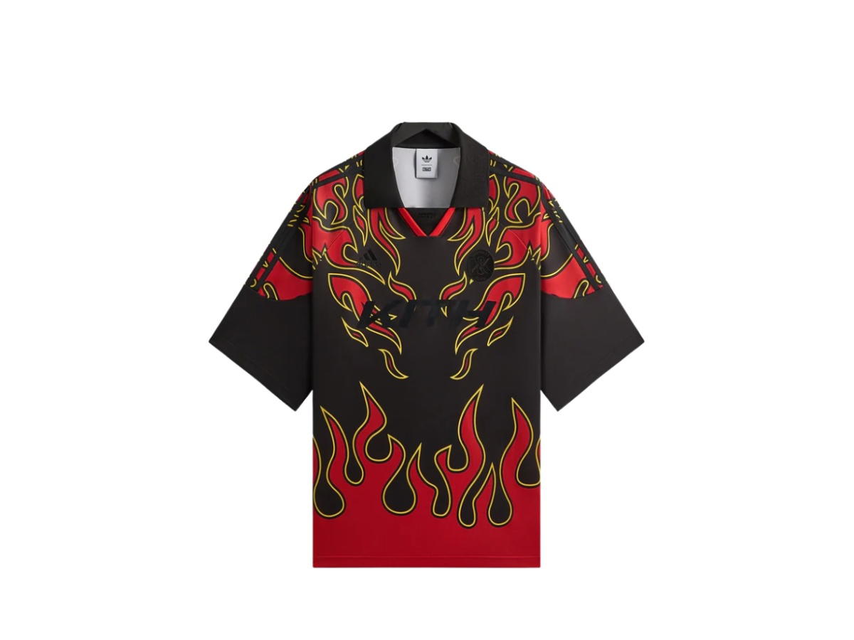 Kith Kith Adidas Football Flame Soccer Jersey Black