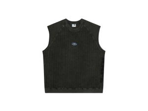 Buy AAPE Moonface logo washed sleeveless sweatshirt at Sasom – Authentic and Ready to Ship