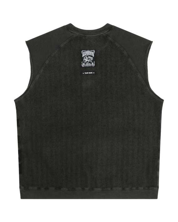 AAPE AAPE Moonface logo washed sleeveless sweatshirt - view 2