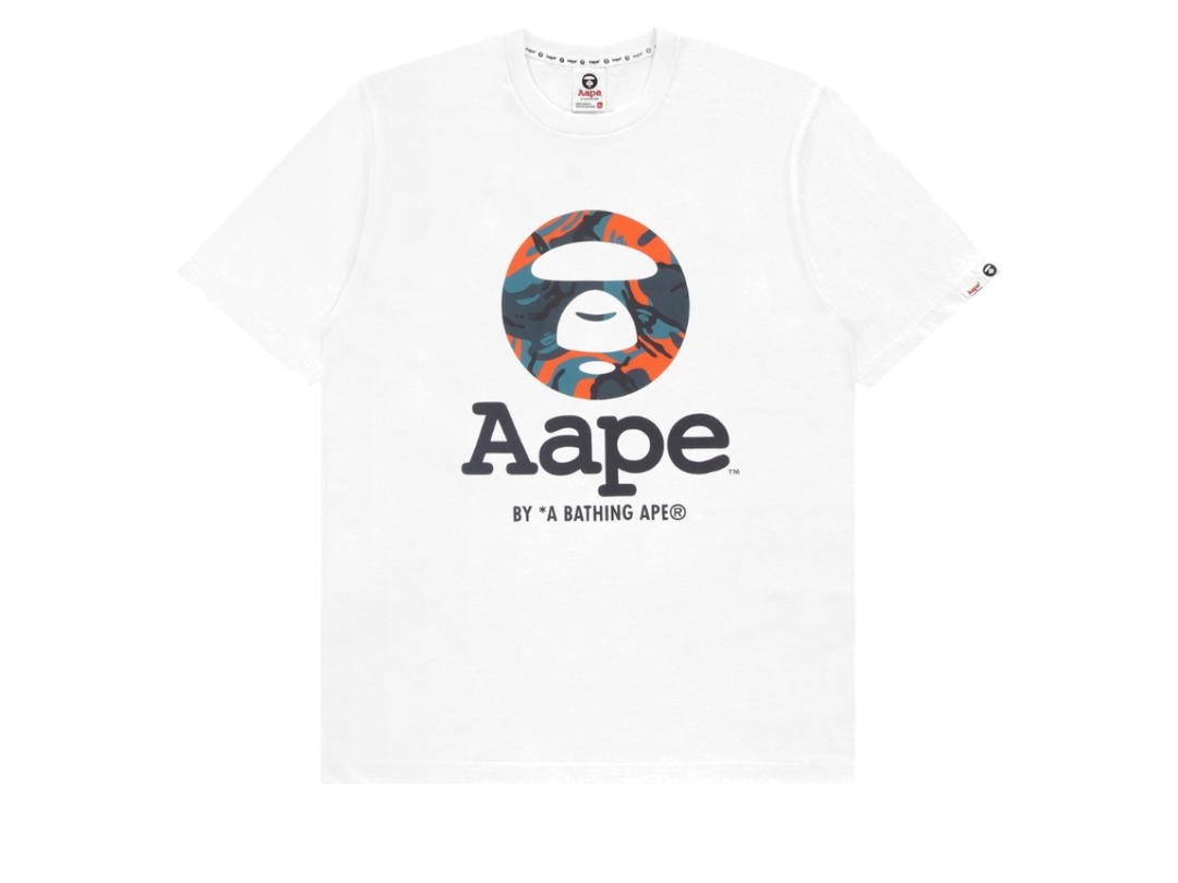 AAPE AAPE Short Sleeve Tee White