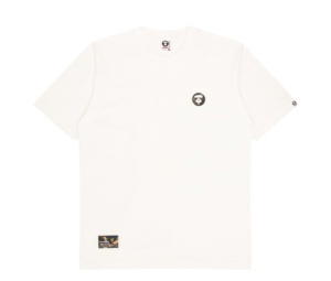 Buy AAPE Now Tee White at Sasom – Authentic and Ready to Ship