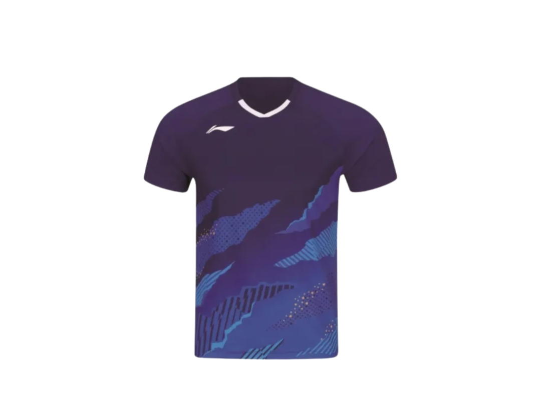 Li-Ning Li-Ning International Team Competition Jersey Dark Purple Blue