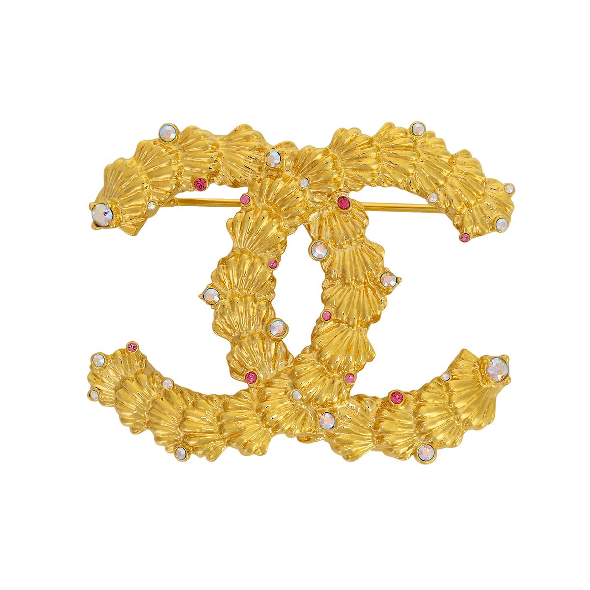 Chanel Chanel Brooches Women's Gold