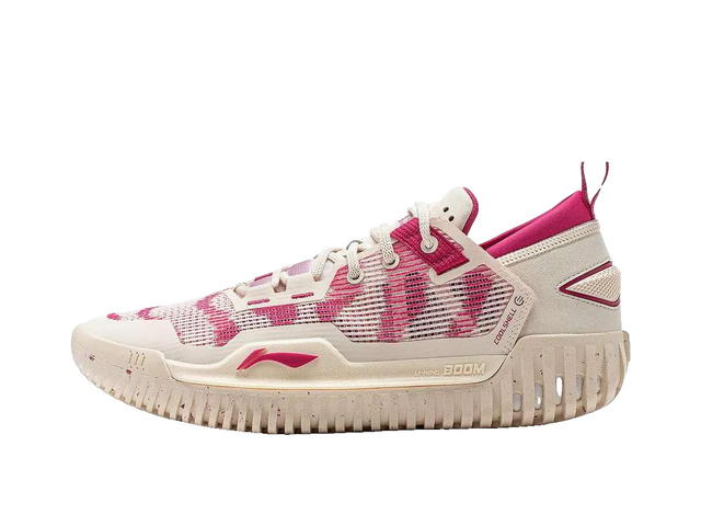 Li-Ning Li-Ning BadFive 3 Beige White Pink - view 2