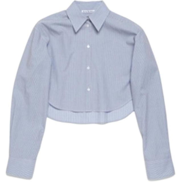 Acne Studios Acne Studios 1996 Striped - Sky Blue - view 1