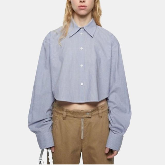 Acne Studios Acne Studios 1996 Striped - Sky Blue - view 3