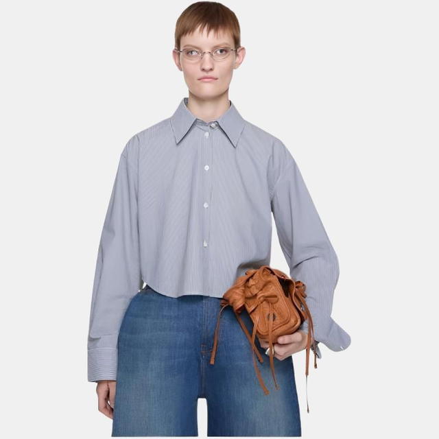 Acne Studios Acne Studios 1996 Striped - Sky Blue - view 5