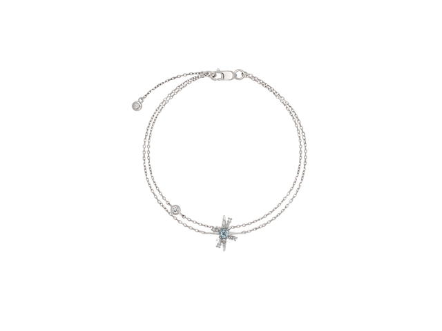 ACEMI Jewelry A.CEMI Blue Topaz 12 Fortune Star Bracelet สร้อยข้อมือบลูโทแพซ มอบความสำเร็จ ความรัก สร้อยข้อมือพลอยแท้ ของขวัญแฟน - view 1