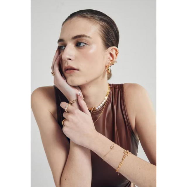 ACEMI Jewelry A.CEMI Om White Zircon Bracelet - view 5