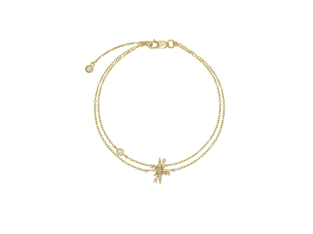 ACEMI Jewelry A.CEMI Opal 12 Fortune Star Bracelet สร้อยข้อมือโอปอล มหาโชค มหาลาภ