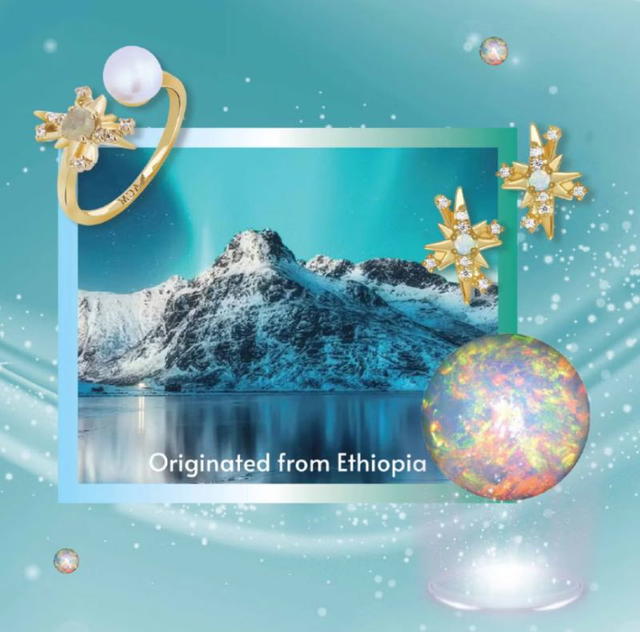 ACEMI Jewelry A.CEMI Opal 12 Fortune Star Hoop - view 7