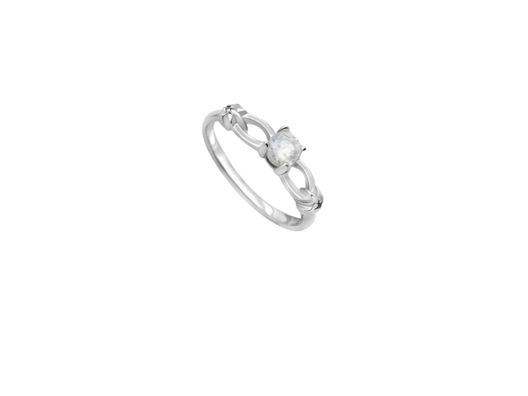 ACEMI Jewelry A.CEMI Star Swirl Moonstone Ring