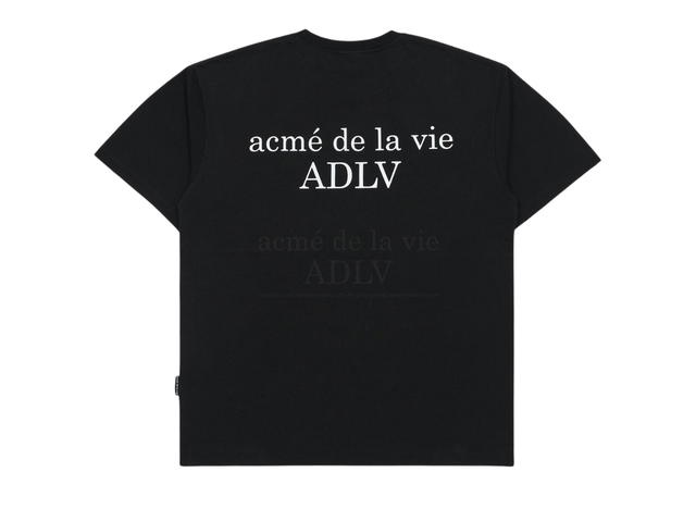 acmé de la vie Acmé De La Vie Baby Face Purple Dinosaur Short Sleeve T-Shirt Black - view 2