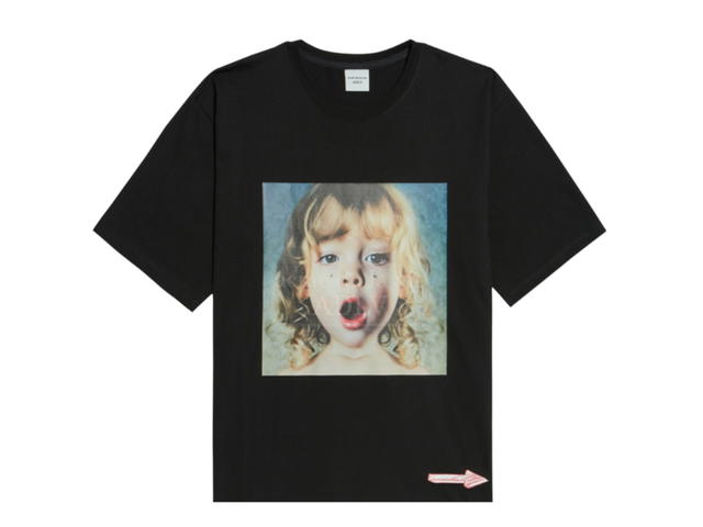 acmé de la vie acmé de la vie Baby Face Short Sleeve T-Shirt Black - view 1
