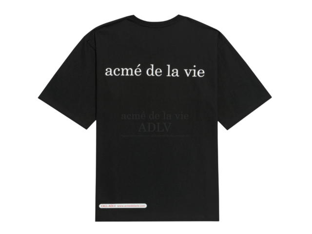 acmé de la vie acmé de la vie Baby Face Short Sleeve T-Shirt Black - view 2