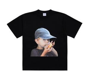 Buy acmé de la vie Baby Face Short Sleeve T-Shirt Black Cap Boy Black at Sasom – Authentic and Ready to Ship
