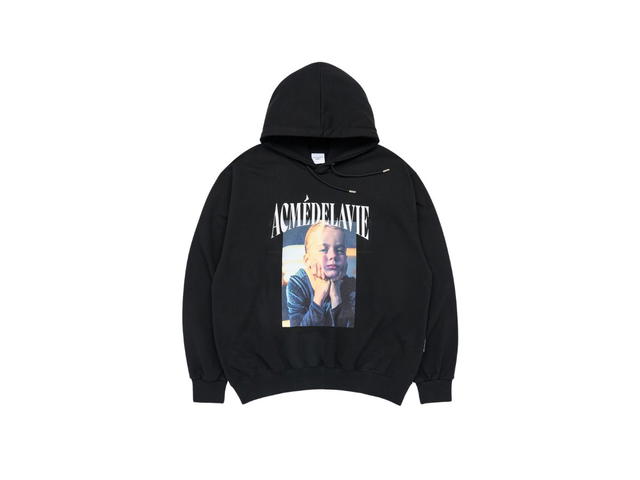 acmé de la vie acmé de la vie Dtp Window Seat Baby Face Hoodie Black - view 1