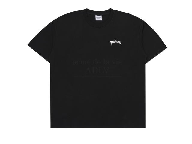 acmé de la vie acmé de la vie Gold Chain Bear Doll Short Sleeve T-Shirt Black - view 2