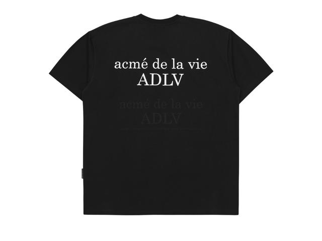 acmé de la vie acmé de la vie x Lisa Dtp Pray Girl Baby Face Short Sleeve T-shirt Black - view 2