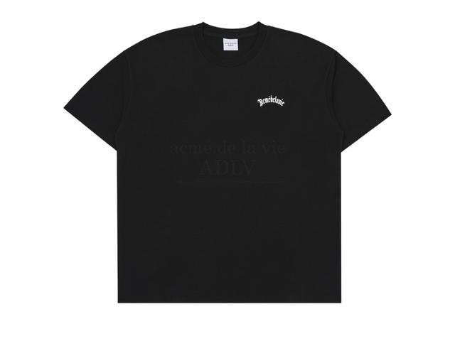 acmé de la vie acmé de la vie x Lisa Gold Chain Bear Doll Short Sleeve T-shirt Black - view 1