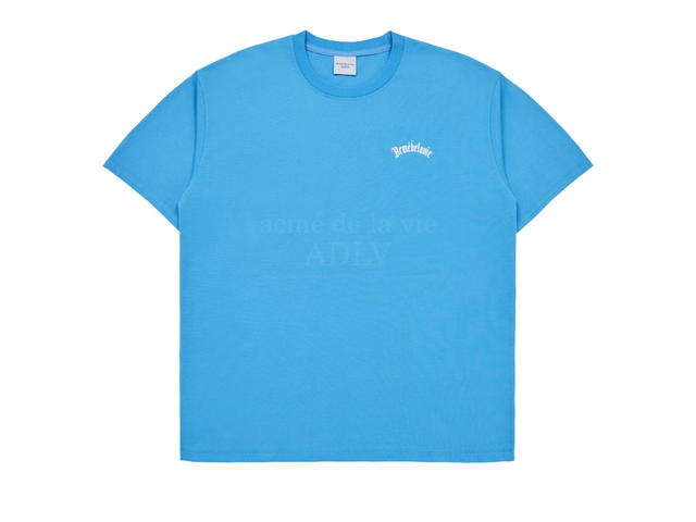 acmé de la vie acmé de la vie x Lisa Gold Chain Bear Doll Short Sleeve T-shirt Blue - view 1