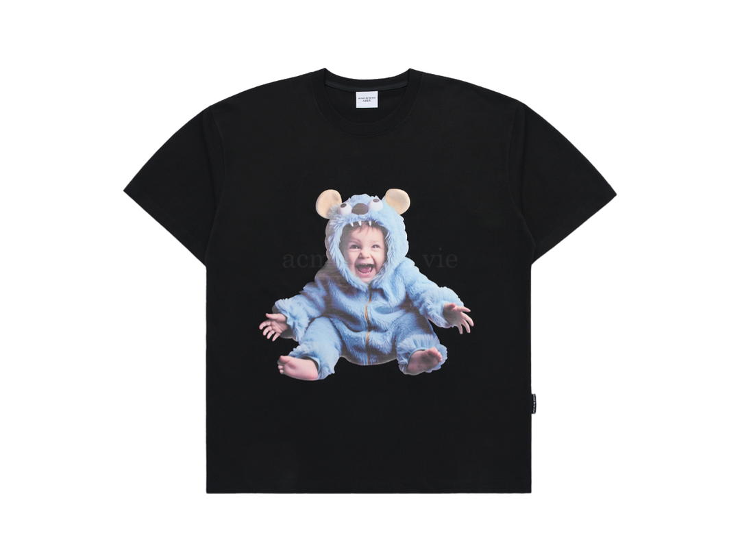 acmé de la vie acmé de la vie Baby Face Monster Baby Tee Black