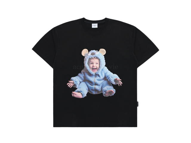 acmé de la vie acmé de la vie Baby Face Monster Baby Tee Black - view 1