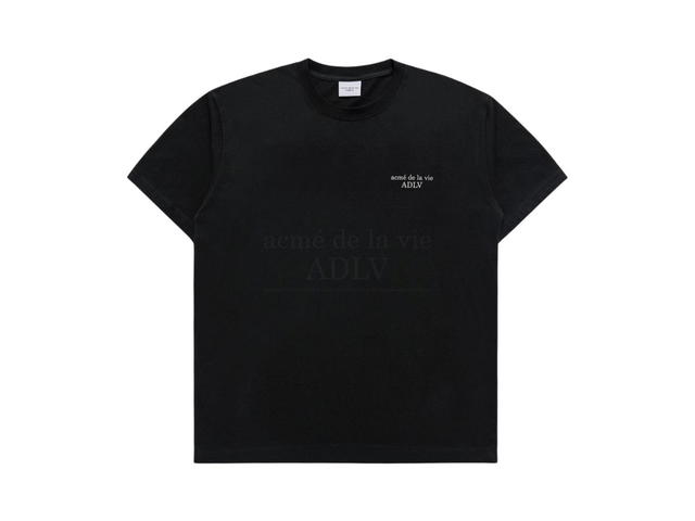 acmé de la vie acmé de la vie Basic Short Sleeve T-Shirt 2 Black - view 1