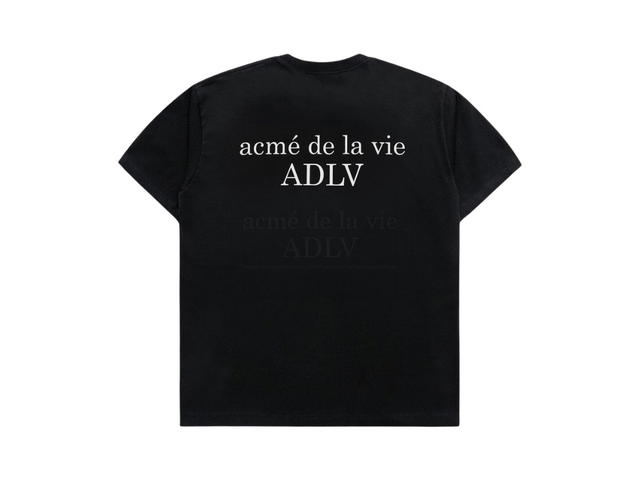 acmé de la vie acmé de la vie Basic Short Sleeve T-Shirt 2 Black - view 2