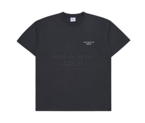 Buy acmé de la vie Basic Short Sleeve T-Shirt 2 Charcoal at Sasom – Authentic and Ready to Ship