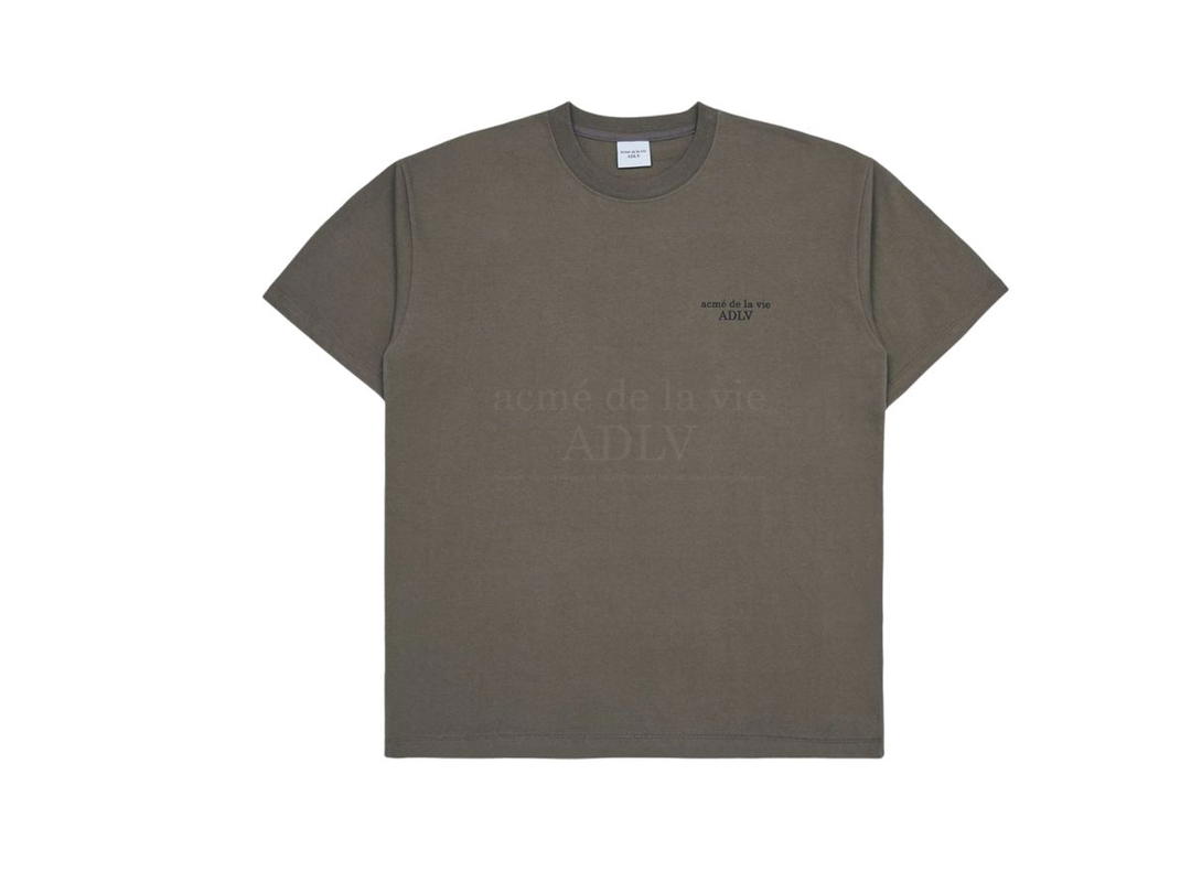 acmé de la vie acmé de la vie Basic Short Sleeve T-Shirt 2 Cocoa