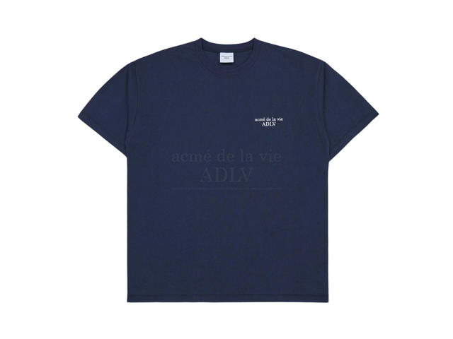 acmé de la vie acmé de la vie Basic Short Sleeve T-Shirt 2 Navy - view 1