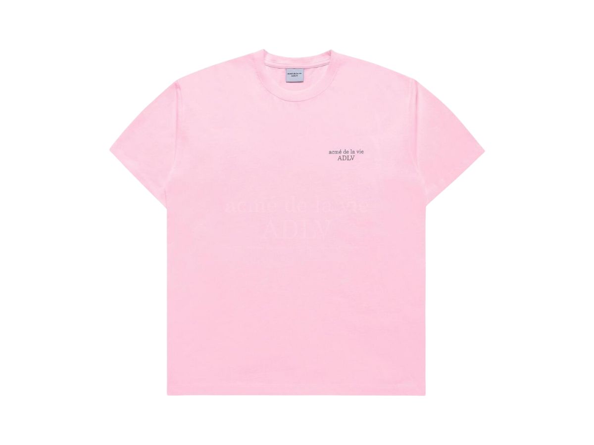 acmé de la vie acmé de la vie Basic Short Sleeve T-Shirt 2 Pink