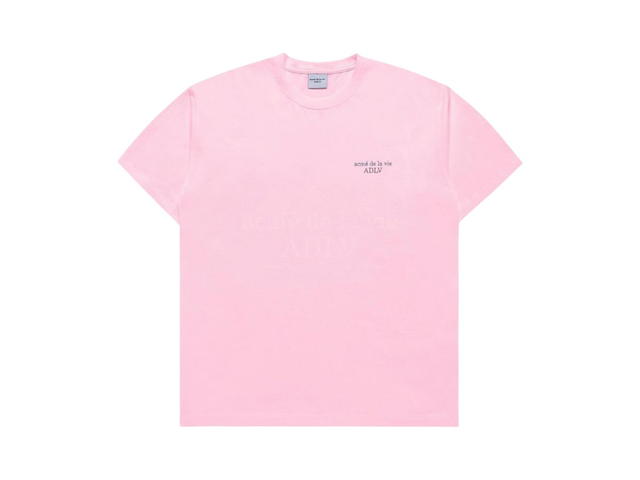acmé de la vie acmé de la vie Basic Short Sleeve T-Shirt 2 Pink - view 1