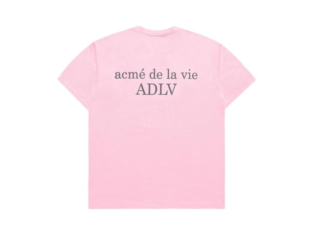 acmé de la vie acmé de la vie Basic Short Sleeve T-Shirt 2 Pink - view 2