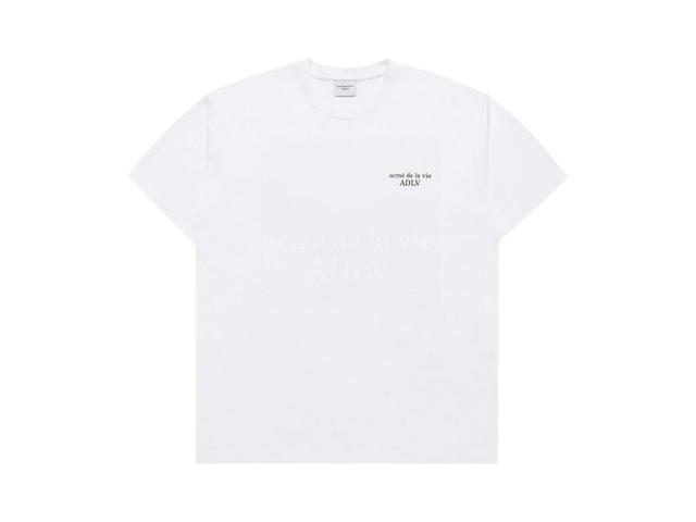 acmé de la vie acmé de la vie Basic Short Sleeve T-Shirt 2 White - view 1