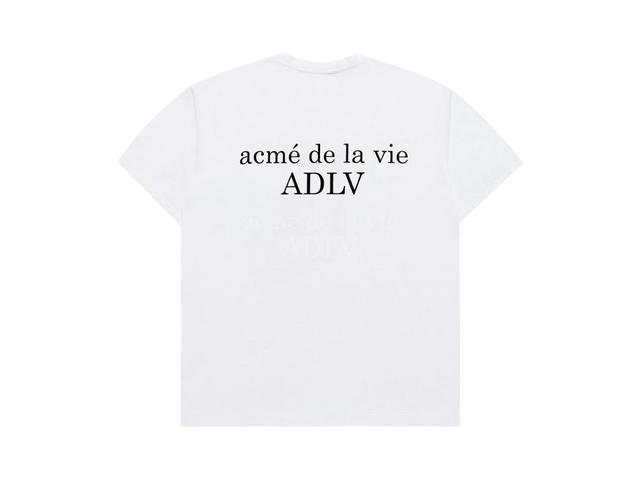 acmé de la vie acmé de la vie Basic Short Sleeve T-Shirt 2 White - view 2