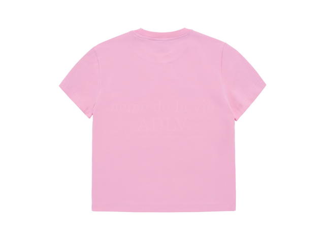 acmé de la vie acmé de la vie Circle Symbol Track Crop Short Sleeve Pink - view 2