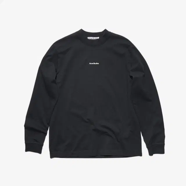 Acne Studios Acne Studios Logo Long Sleeve T-Shirt Black - view 1