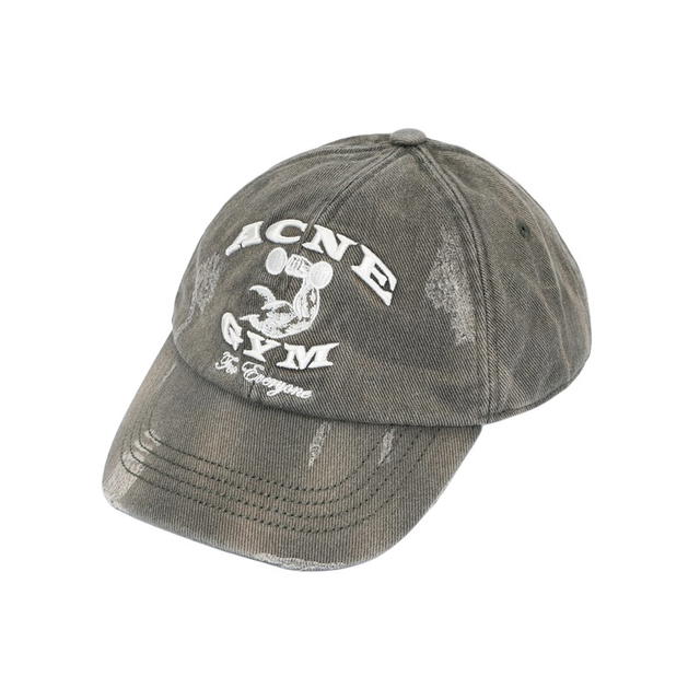Acne Studios Acne Studios Baseball Cap - Asphalt Gray - view 1