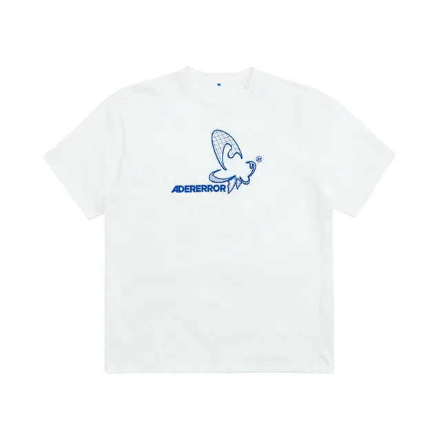 Ader Error Ader Error Butterfy Logo T-Shirt White - view 1
