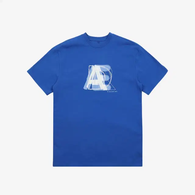 Ader Error Ader Error Layer Logo T-Shirt Blue - view 2