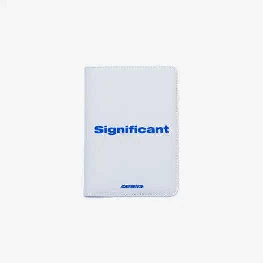 Buy Ader Error Significant Passport Wallet White at Sasom – Authentic and Ready to Ship