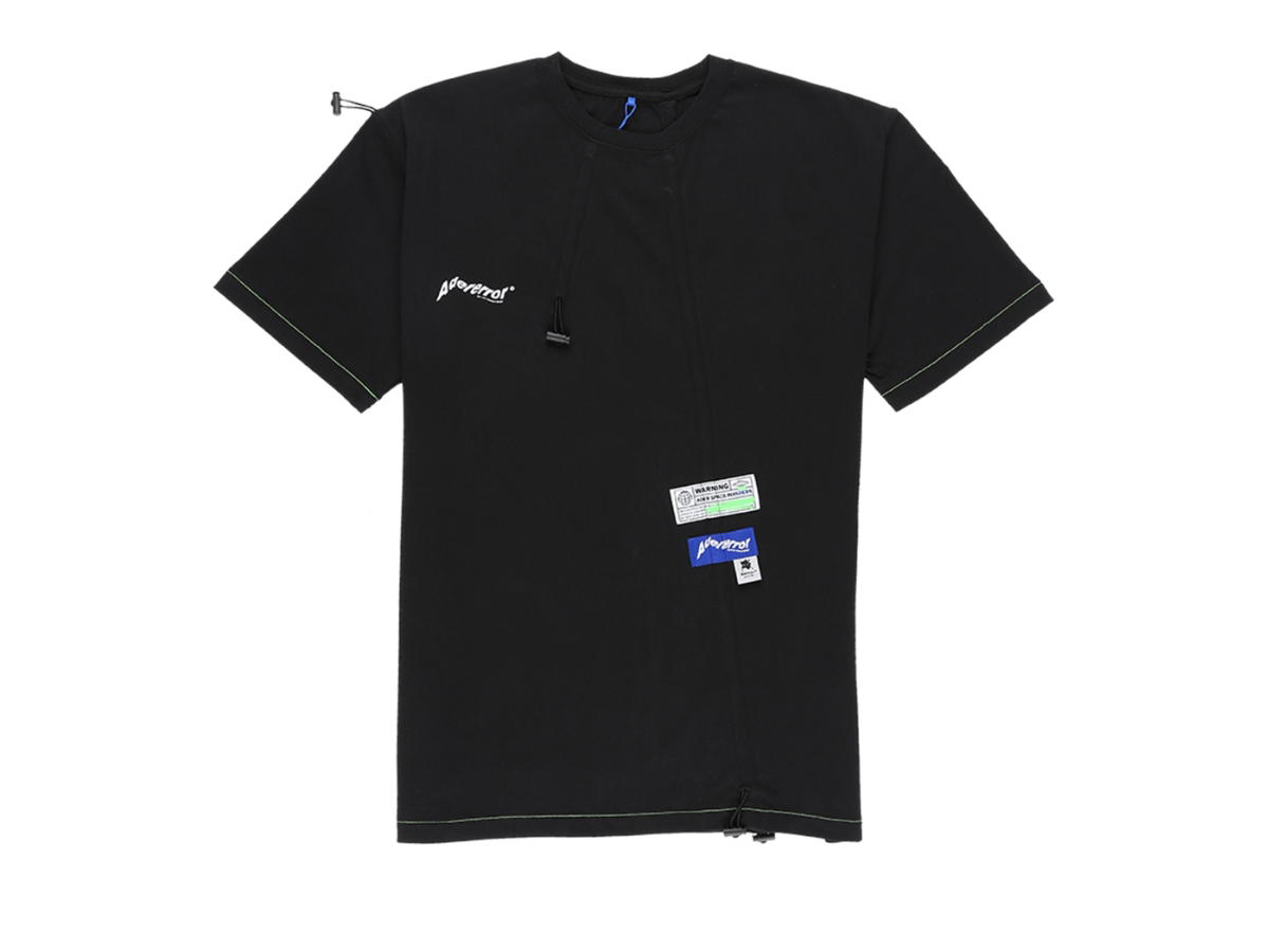 Ader Error Ader Error Slash String Tee Black